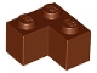 Winkelstein 2 x 2 Corner rotbraun 2357