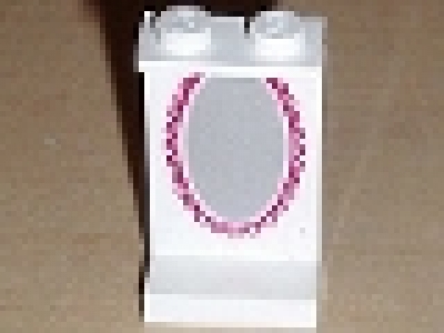 Panel 1 x 2 x 3 weiß 2362apb03 " Spiegel "