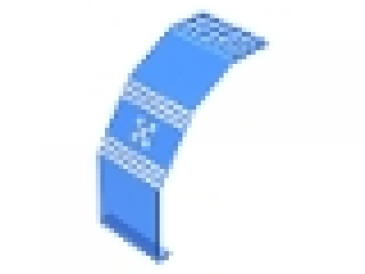 Große Panele  10 x 6 x 11 tr blau 2408p04
