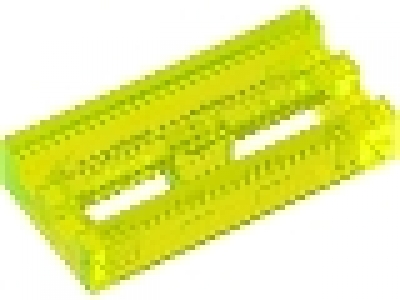 Gitterfliese 1 x 2 tr neon grün 2412b, m R
