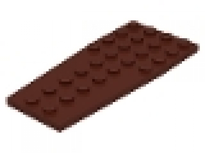 Flügelplatte 4x9 braun