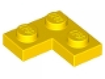 Winkelplatte ( Corner) 2 x 2 x 0,33 gelb 2420 neu