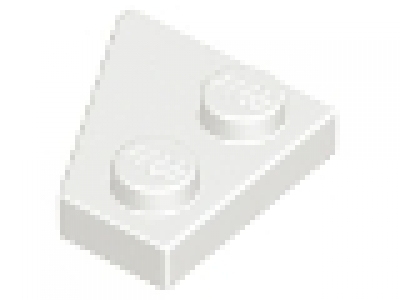Flügelplatte 2 x 2 rechts 24307 weiß