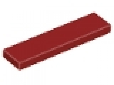 Lego Fliese 2431 dunkelrot 1 x 4, neu