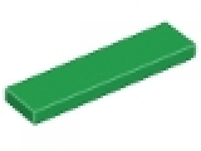 Lego Fliese 2431 grün 1 x 4, neu