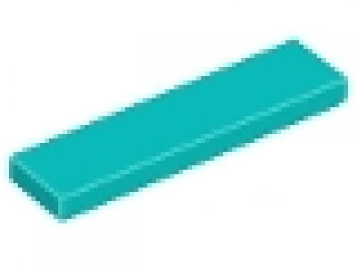 Lego Fliese 2431 türkis 1 x 4