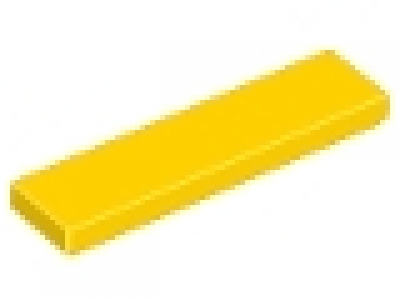 Lego Fliese 2431 gelb 1 x 4