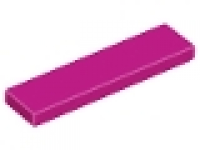 Lego Fliese 2431 magenta 1 x 4
