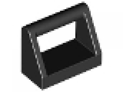 Lego Schnäppchen 20 x Fliese mit Griff 2432  schwarz 1 x 2