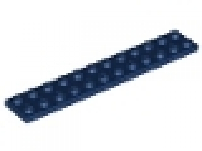 Lego Platten 2 x 12 dunkelblau 2445