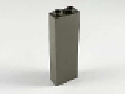 Säulenstein 1x2x5 altes dunkelgrau