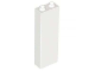 Säulenstein 1x2x5 weiß