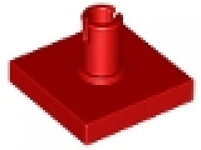 Lego Fliesen mit Technikpin 2460 rot neu