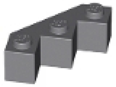Diagonalstein 3x3 neu dunkelgrau 2462 neu