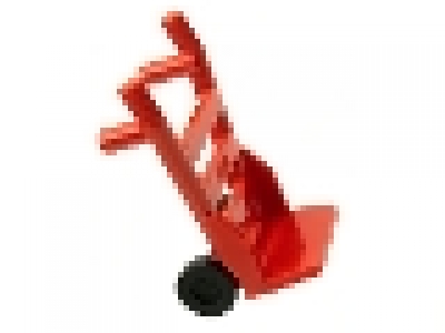 Sackkarre rot 2495c01 mit Räder