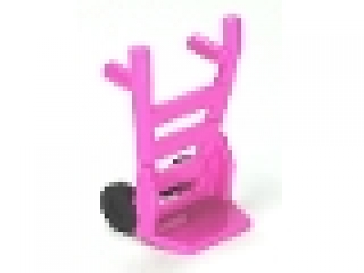 Sackkarre dunkelpink 2495c01 mit Räder