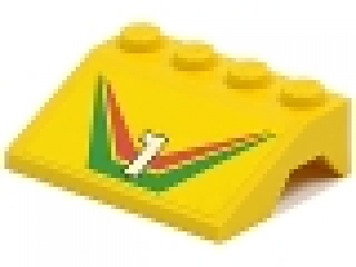 Radkasten 2513pb07 gelb 3 x 4