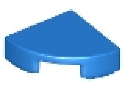 Lego 1/4 Rundfliese 1 x 1 blau 25269