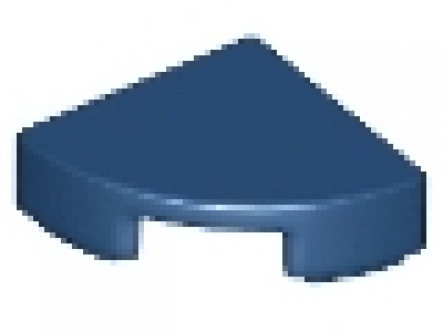 Lego 1/4 Rundfliese 1 x 1 dunkelblau 25269