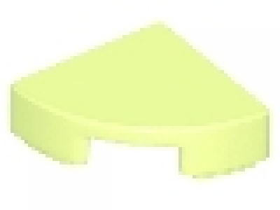 Lego 1/4 Rundfliese 1 x 1 gelbgrün 25269
