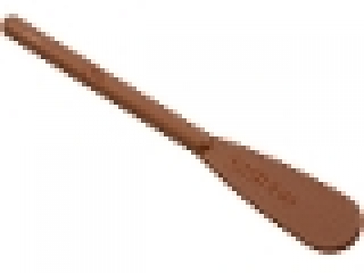Paddel 2542 braun, hell durch biegen am Stiel