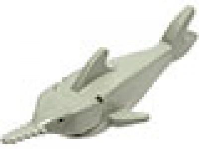 Sägefisch/ Sawfish komplett, altes hellgrau