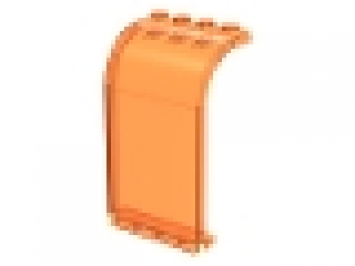 Panel abgerundet 3x4x6 2571 tr orange