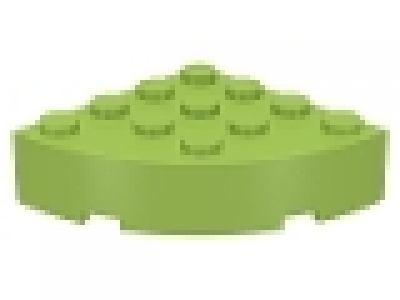 1/4 Kreisstein 4x4x1 lime