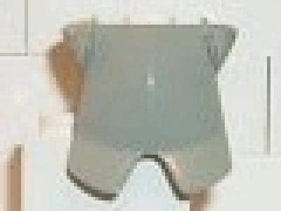 Armor Breastplate with Leg Protection altes hellgrau  2587