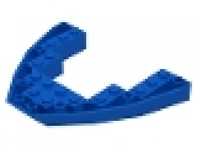 Bugelement blau 2622