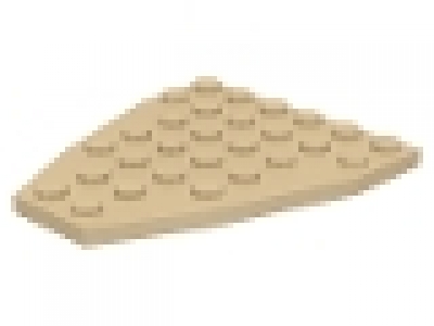 Bugplatte für Boote 6x7 tan