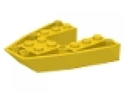 Bug für Boote 6x6x1 gelb 2626