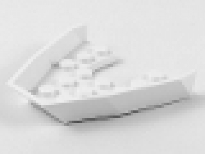 Bug für Boote 6x6x1 weiß 2627