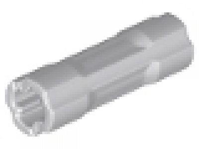 Lego Technic, Axle Connector 3L, neues hellgrau, neu