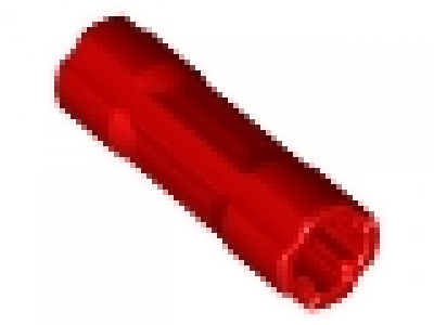 Lego Technic, Axle Connector 3L, rot, neu