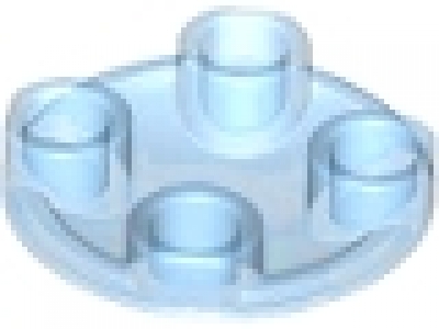 Gleitfuß 2654 tr light blau