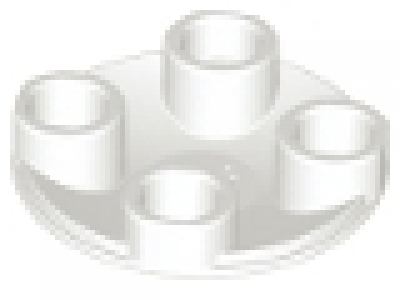 Lego Schnäppchen 30 x Gleitfuß 2654 weiß