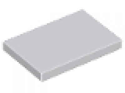 Lego Fliesen 2 x 3 neues hellgrau