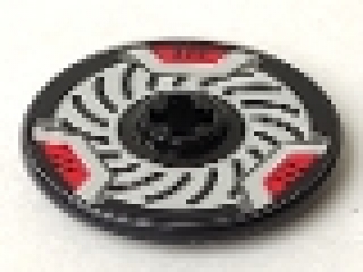Lego Technic, Disk 3 x 3, schwarz 2723pb001