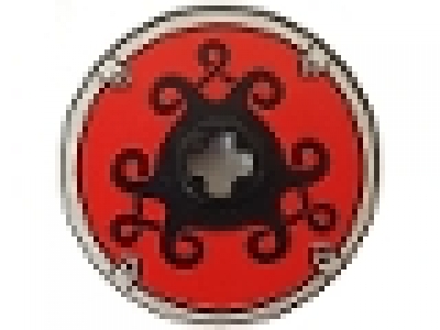 Lego Technic, Disk 3 x 3, schwarz 2723pb004