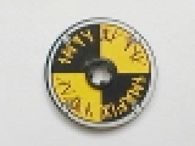 Lego Technic, Disk 3 x 3, schwarz 2723pb008
