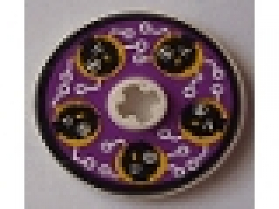Lego Technic, Disk 3 x 3, weiß 2723pb021
