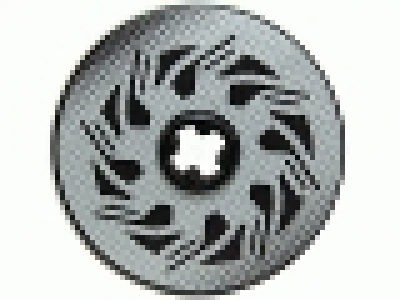 Lego Technic, Disk 3 x 3, schwarz 2723pb038