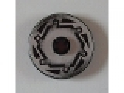 Lego Technic, Disk 3 x 3, schwarz 2723pb040