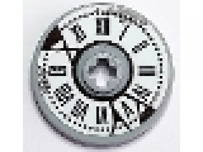 Lego Technic, Disk 3 x 3, grau 2723pb103