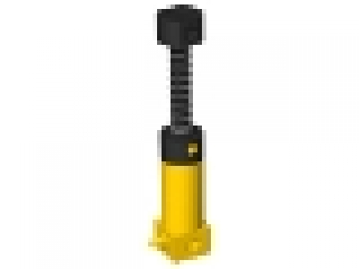 Lego Technic Pneumatik Pumpzylinder gelb