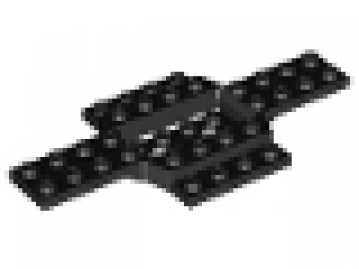 Fahrzeugunterbau 6 x 12 schwarz 28324