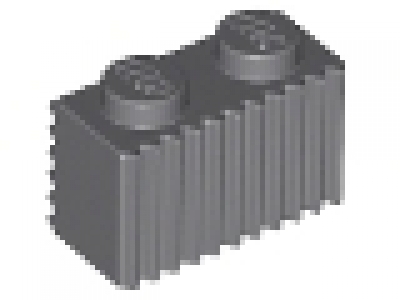 Geriffelter Stein  2877 neues dunkelgrau neu