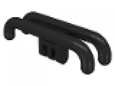 Hinge Train Pantograph Shoe with 3 Fingers schwarz, 2881