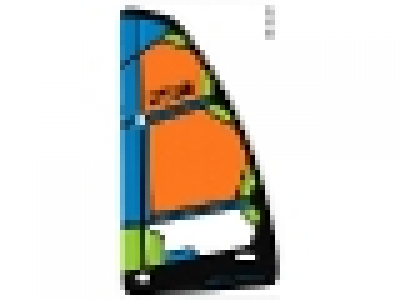 Segel 10 x 19 blau / orange, 28876